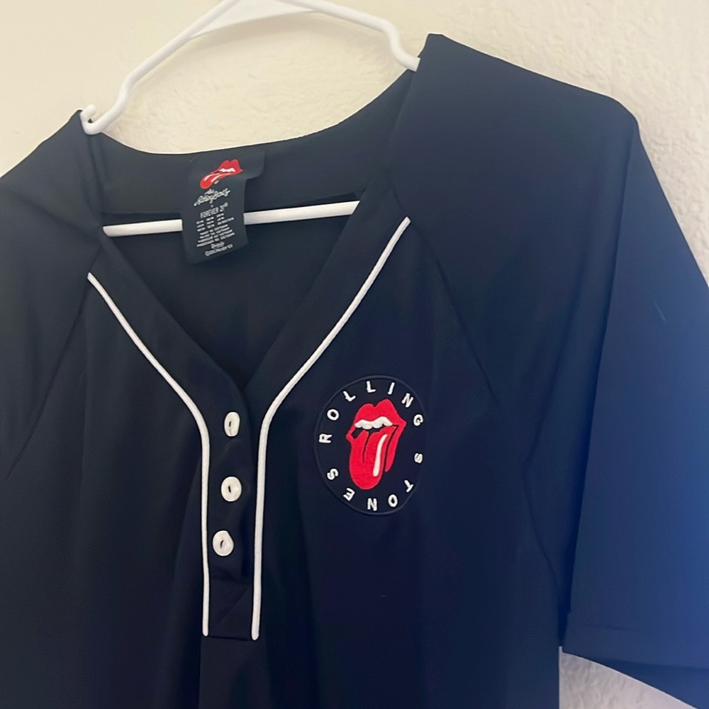 Exclusive Rolling Stones baseball Tee